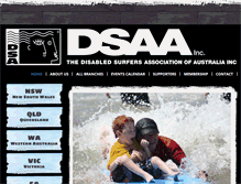 Tablet Screenshot of disabledsurfers.org